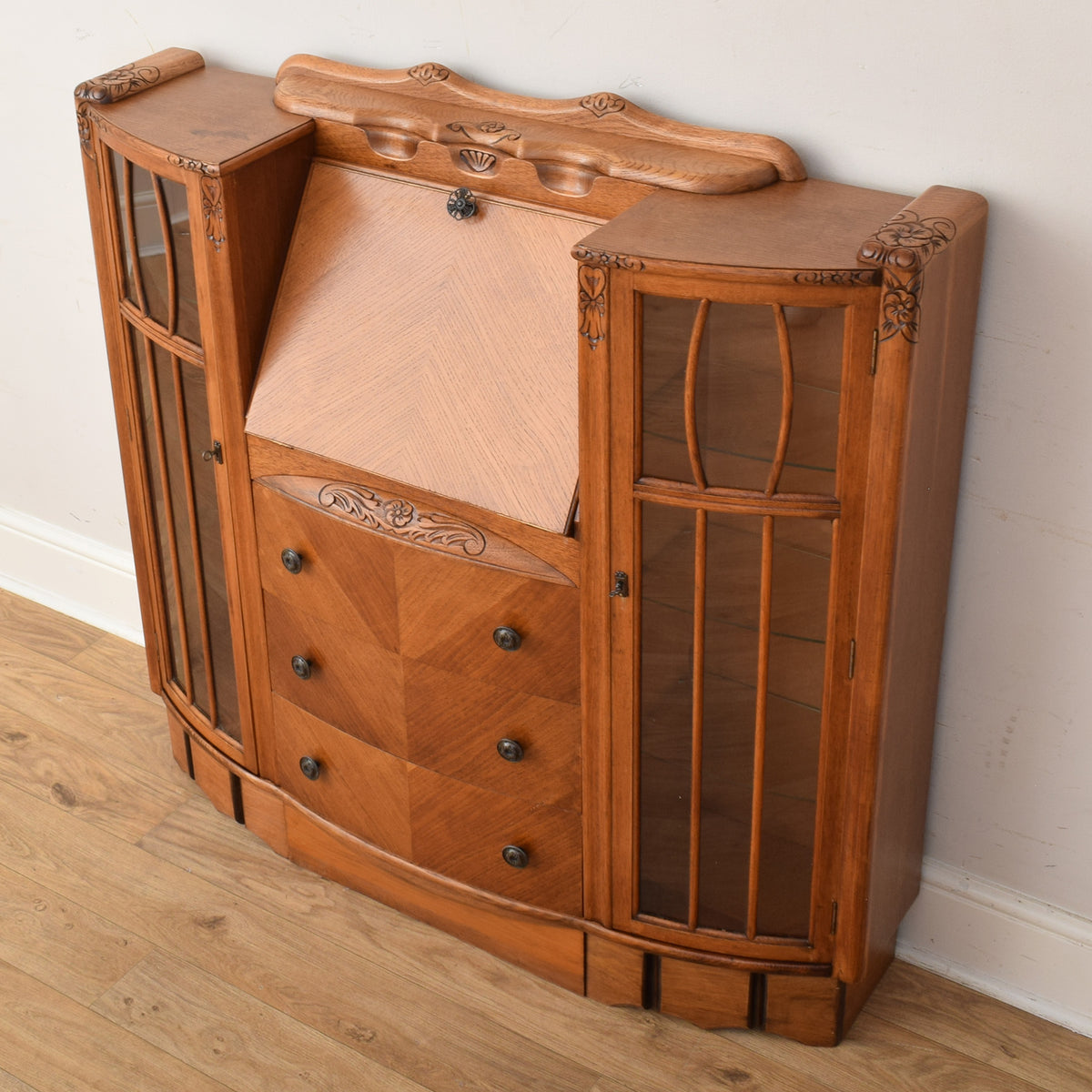 Side By Side Bureau Bookcase