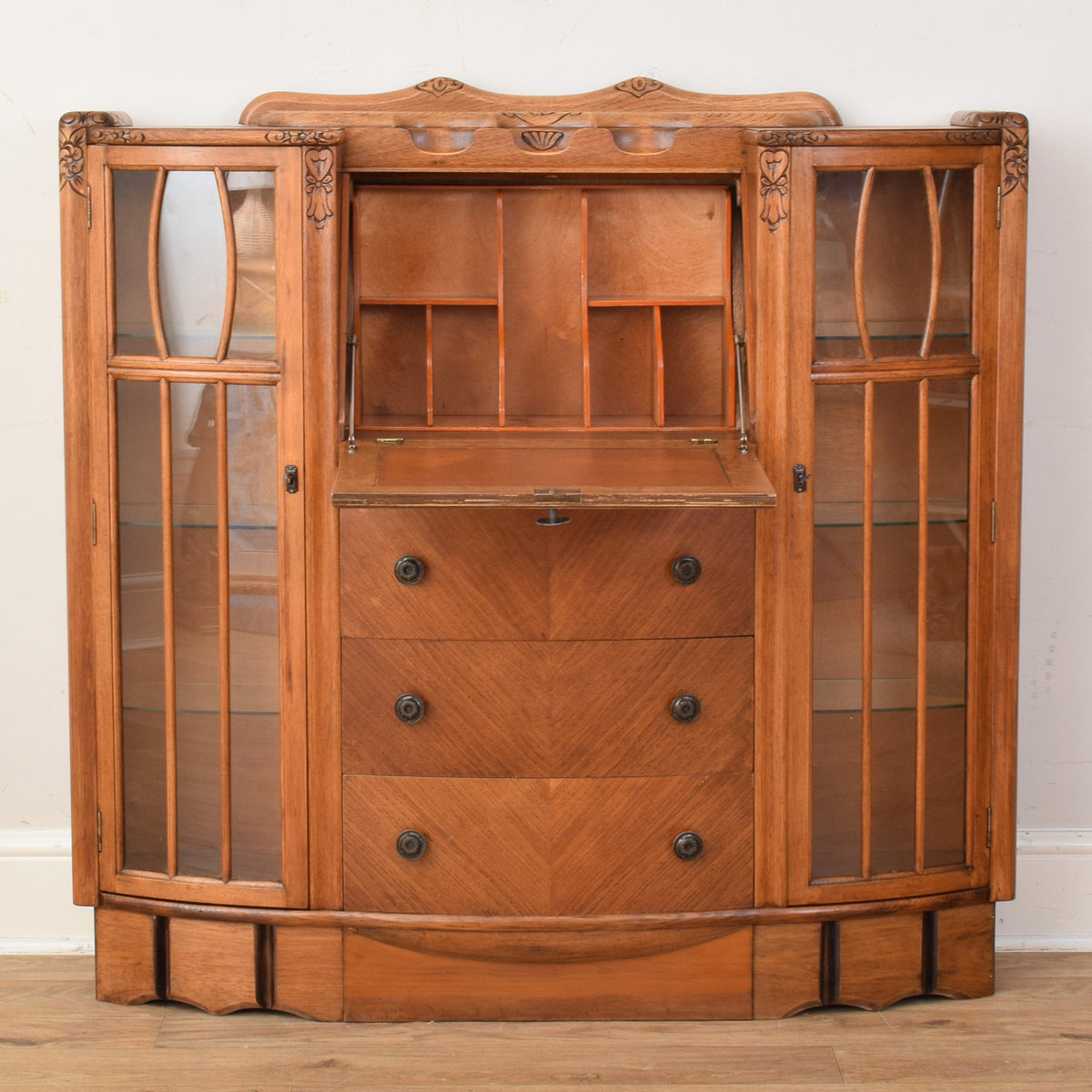 Side By Side Bureau Bookcase