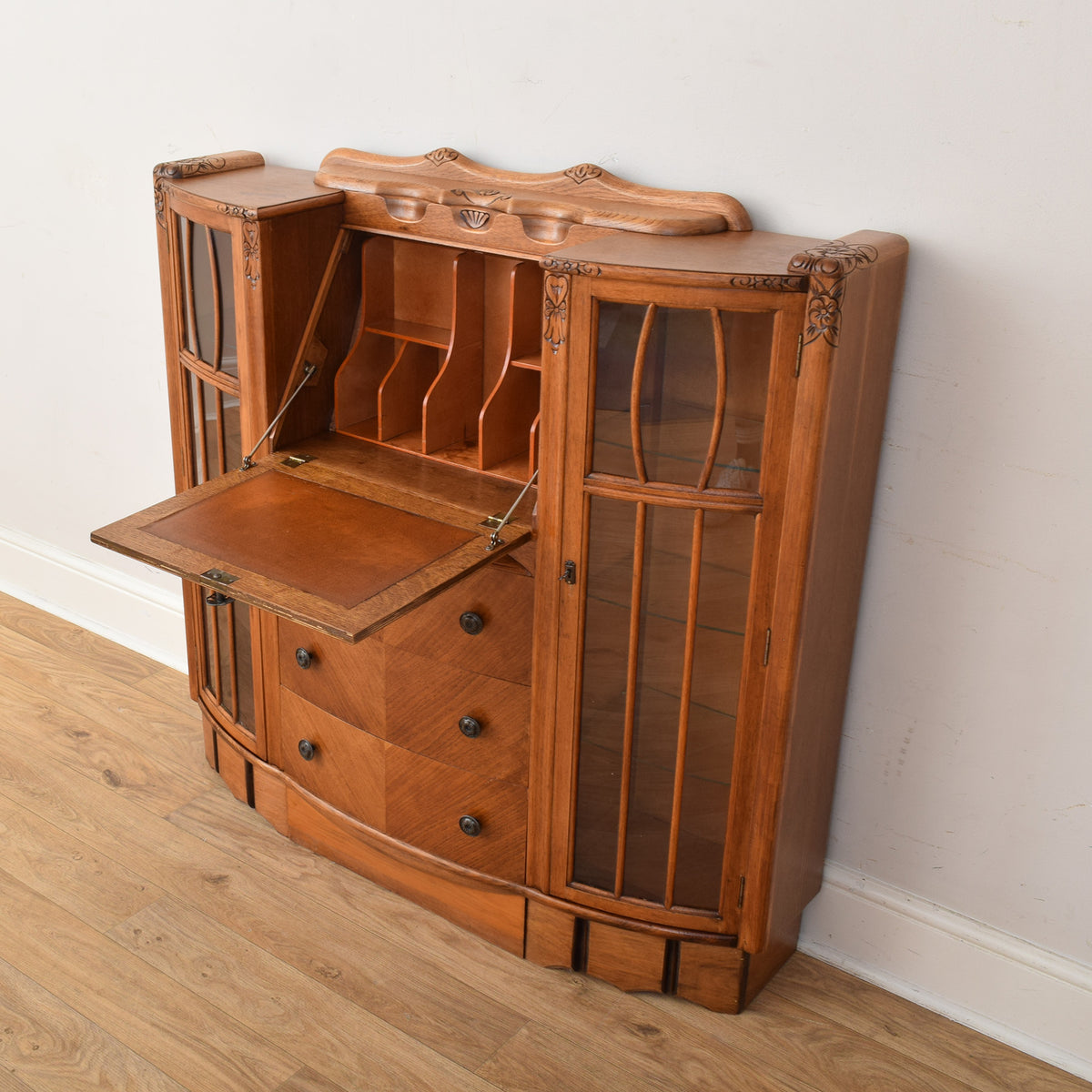 Side By Side Bureau Bookcase