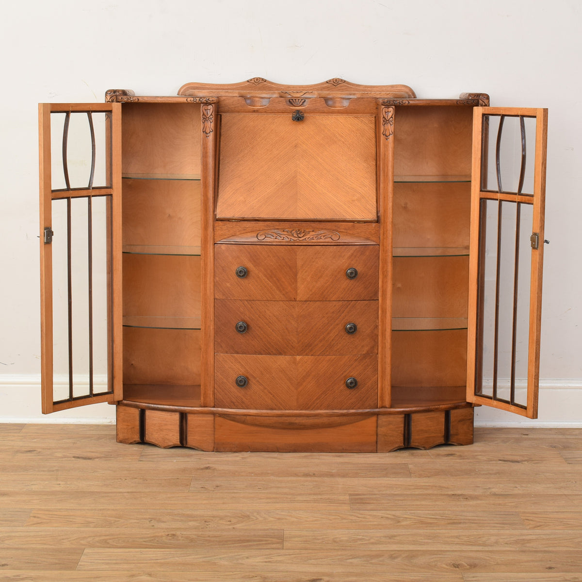Side By Side Bureau Bookcase