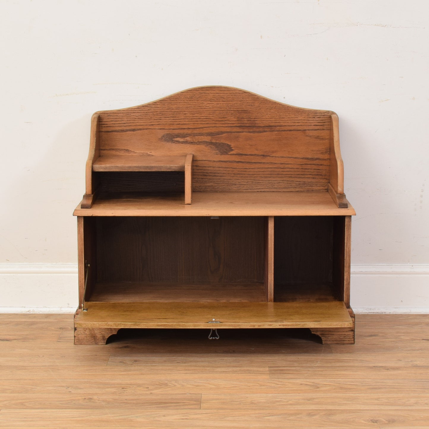 Oak Telephone Seat