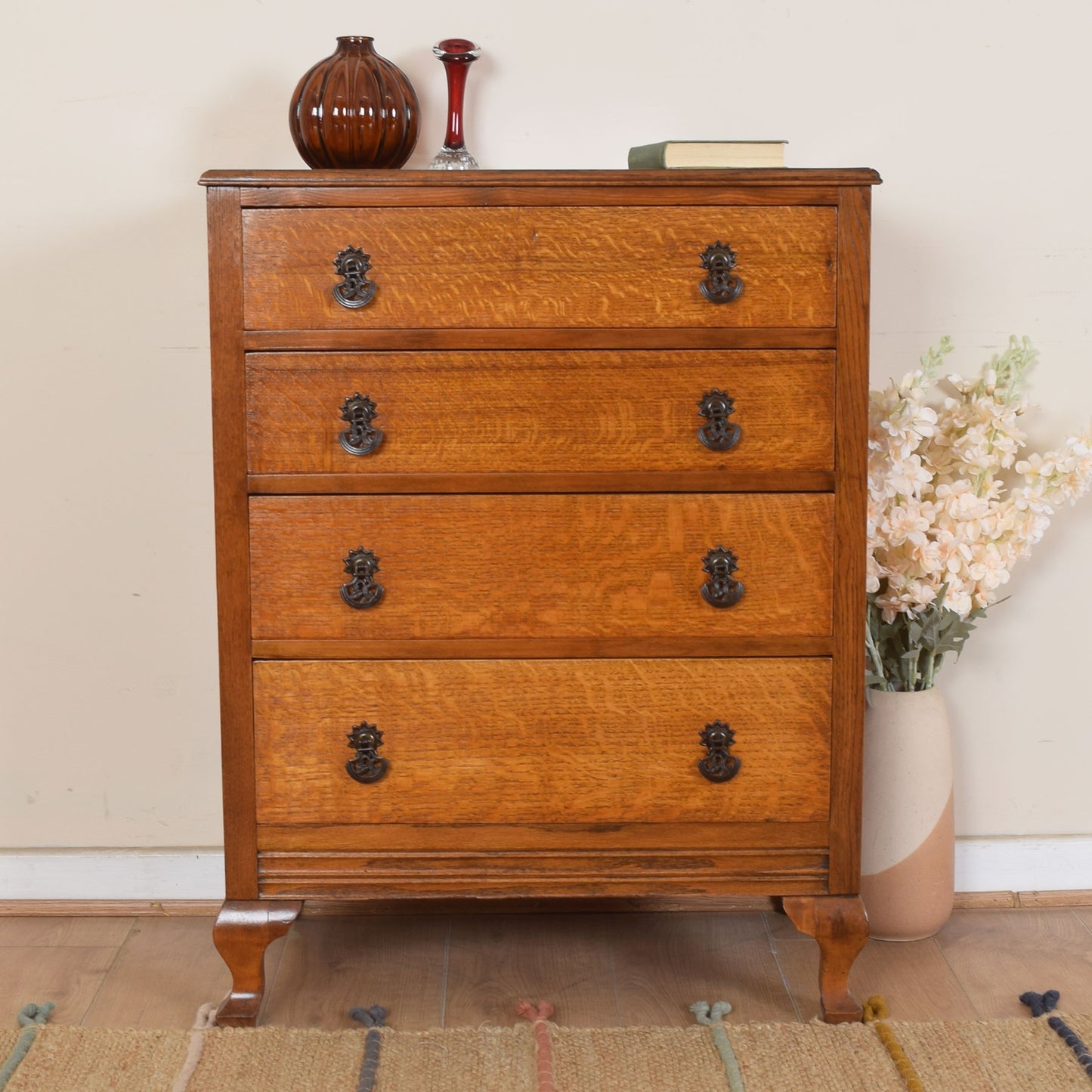 Oak Chest Of Drawers