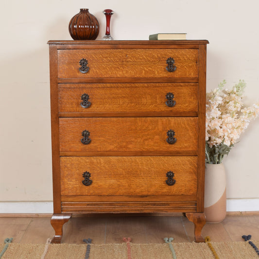 Oak Chest Of Drawers