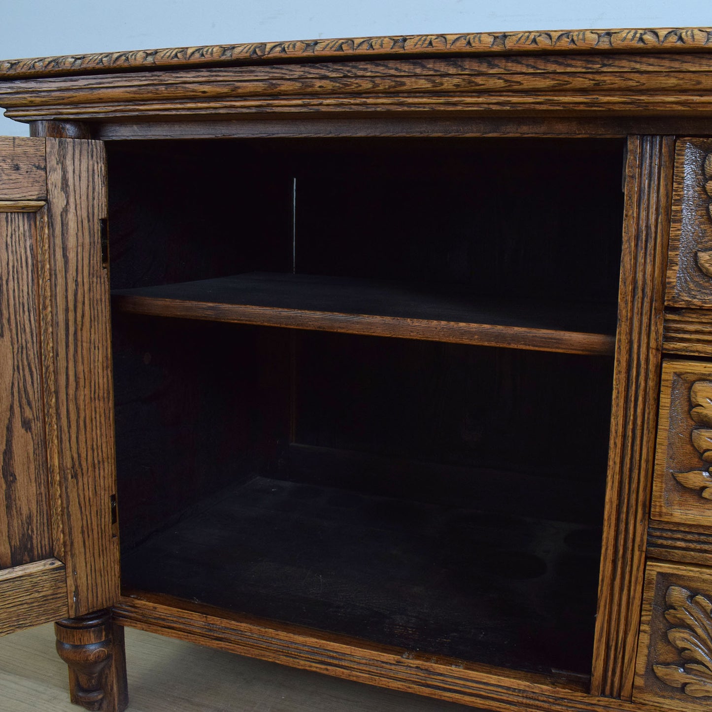 Restored Green Man Sideboard