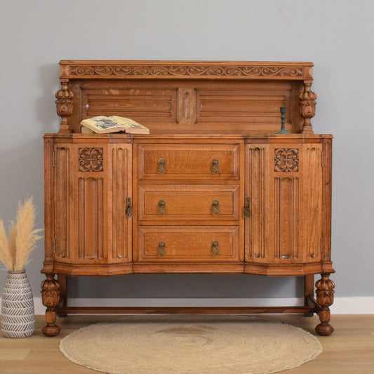 Refinished Oak Sideboard