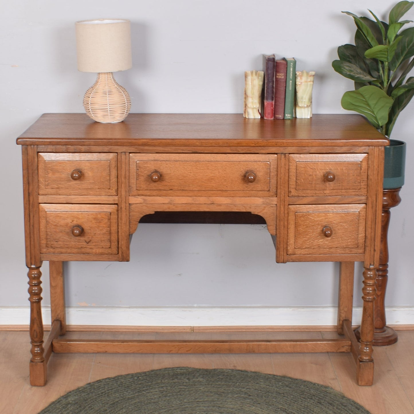 Solid Oak Desk