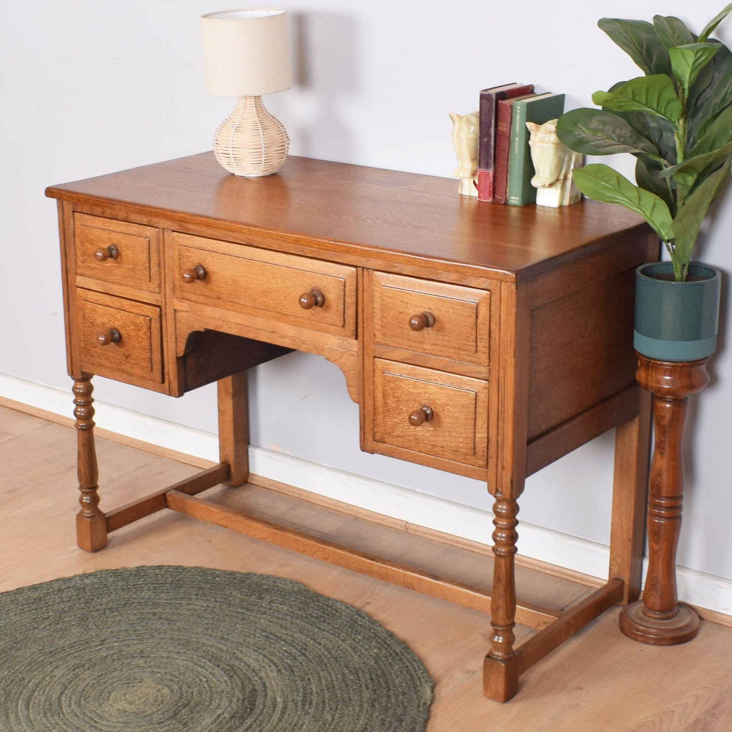 Solid Oak Desk