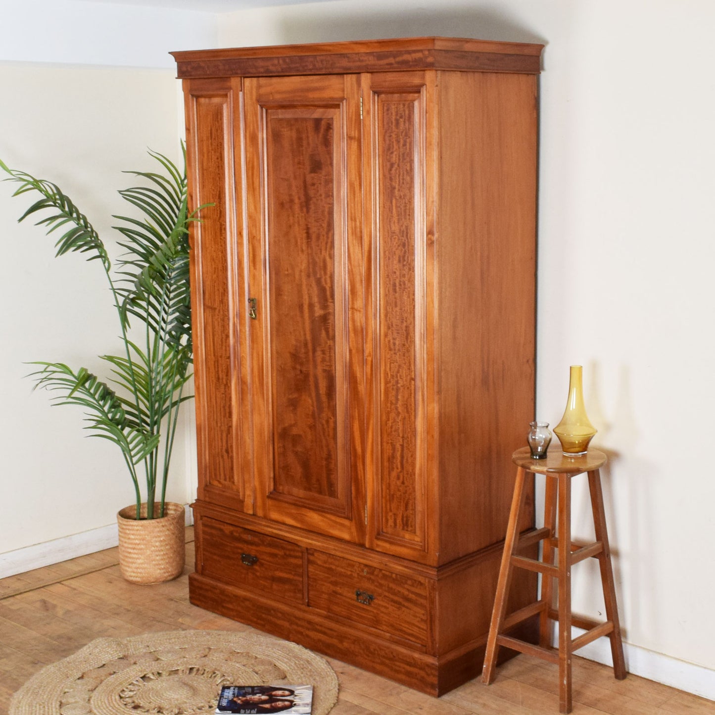 Restored Mahogany Wardrobe