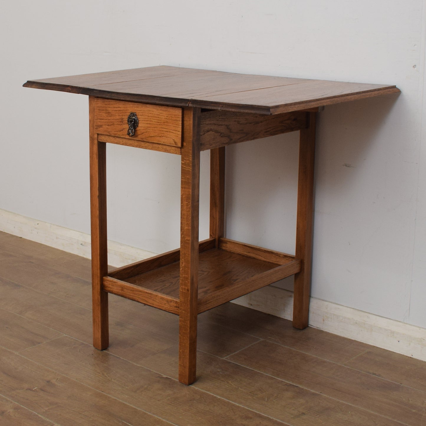 Oak Drop-Leaf Table