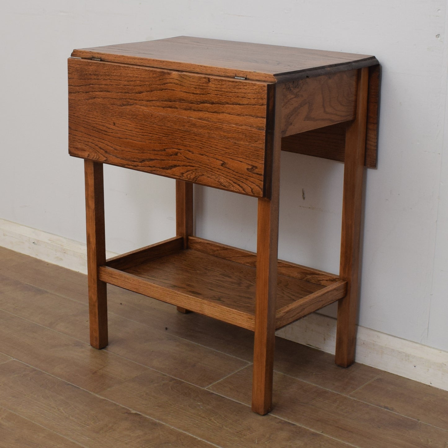 Oak Drop-Leaf Table