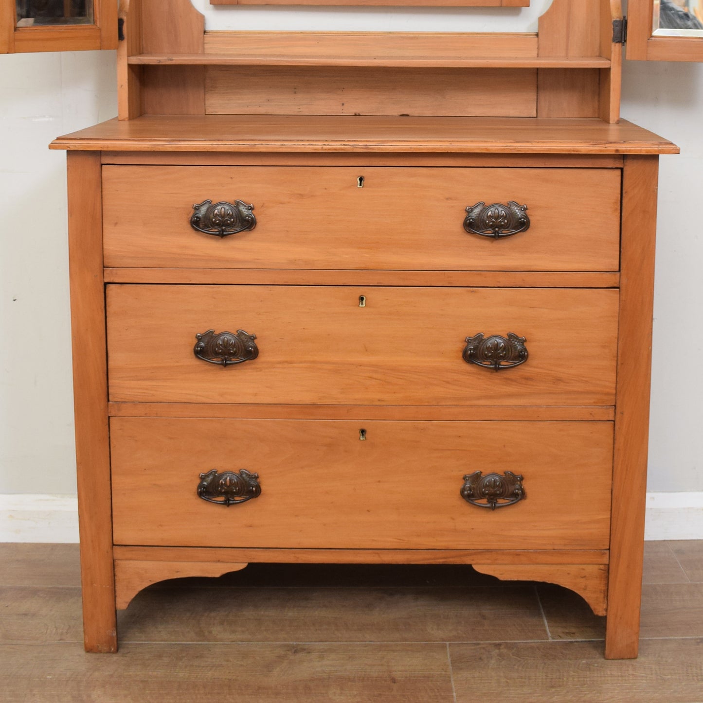 Satin Walnut Dressing Table