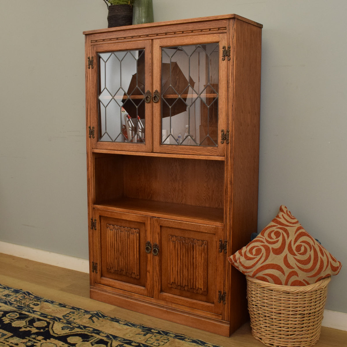 Restored Old Charm Bookcase