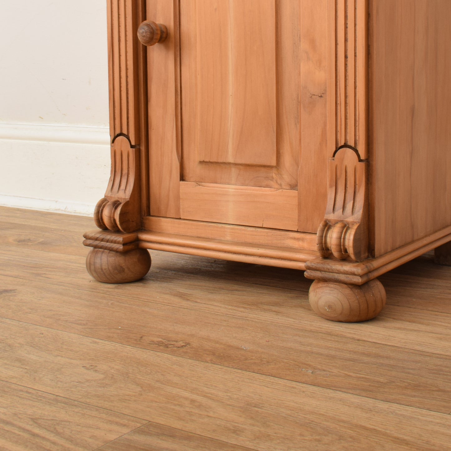 Pine Bedside