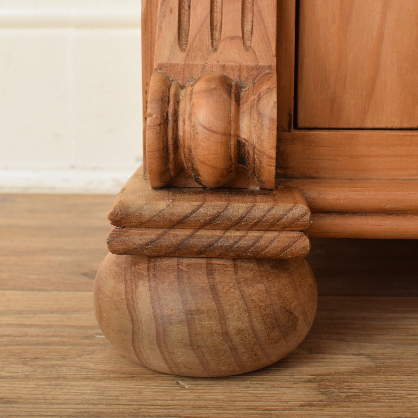 Pine Bedside