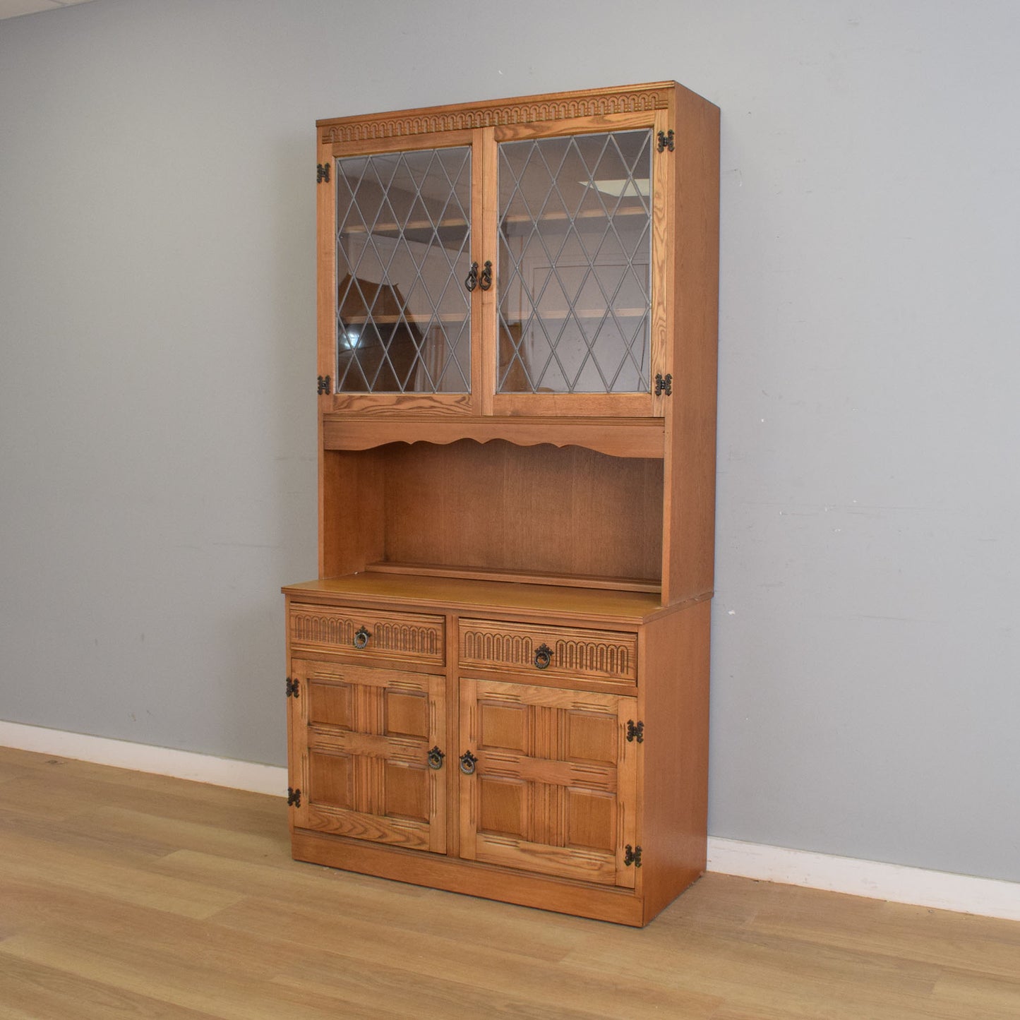 Restored Glazed Display Cabinet