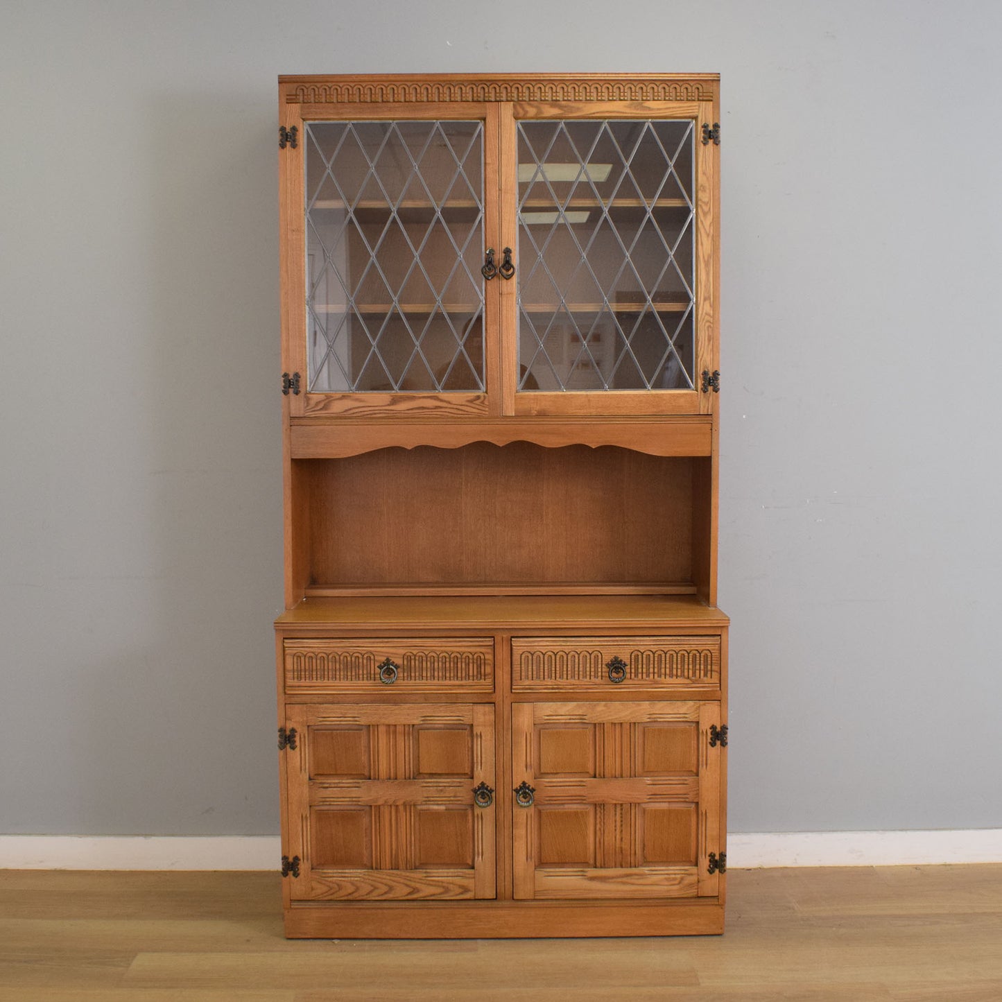 Restored Glazed Display Cabinet