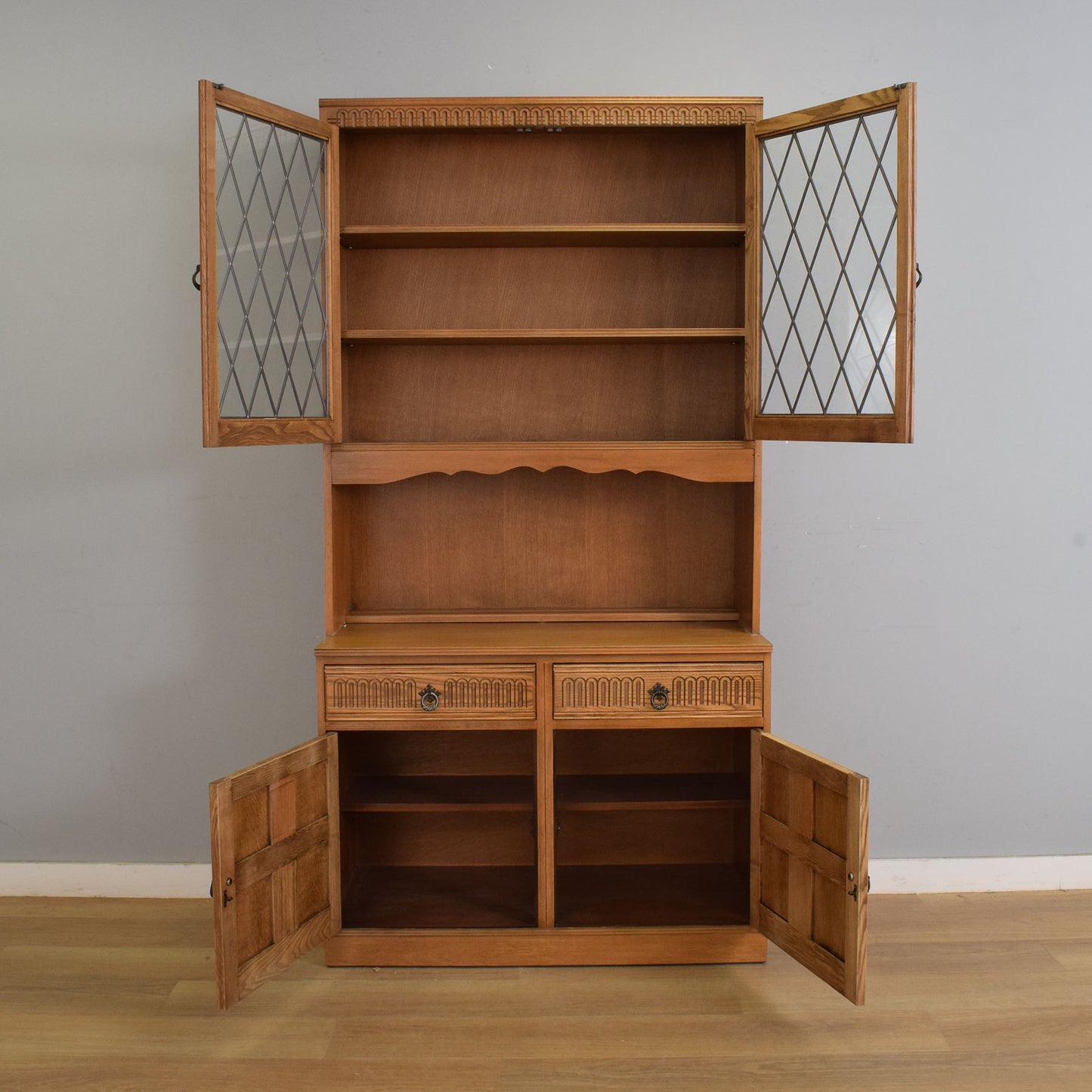 Restored Glazed Display Cabinet