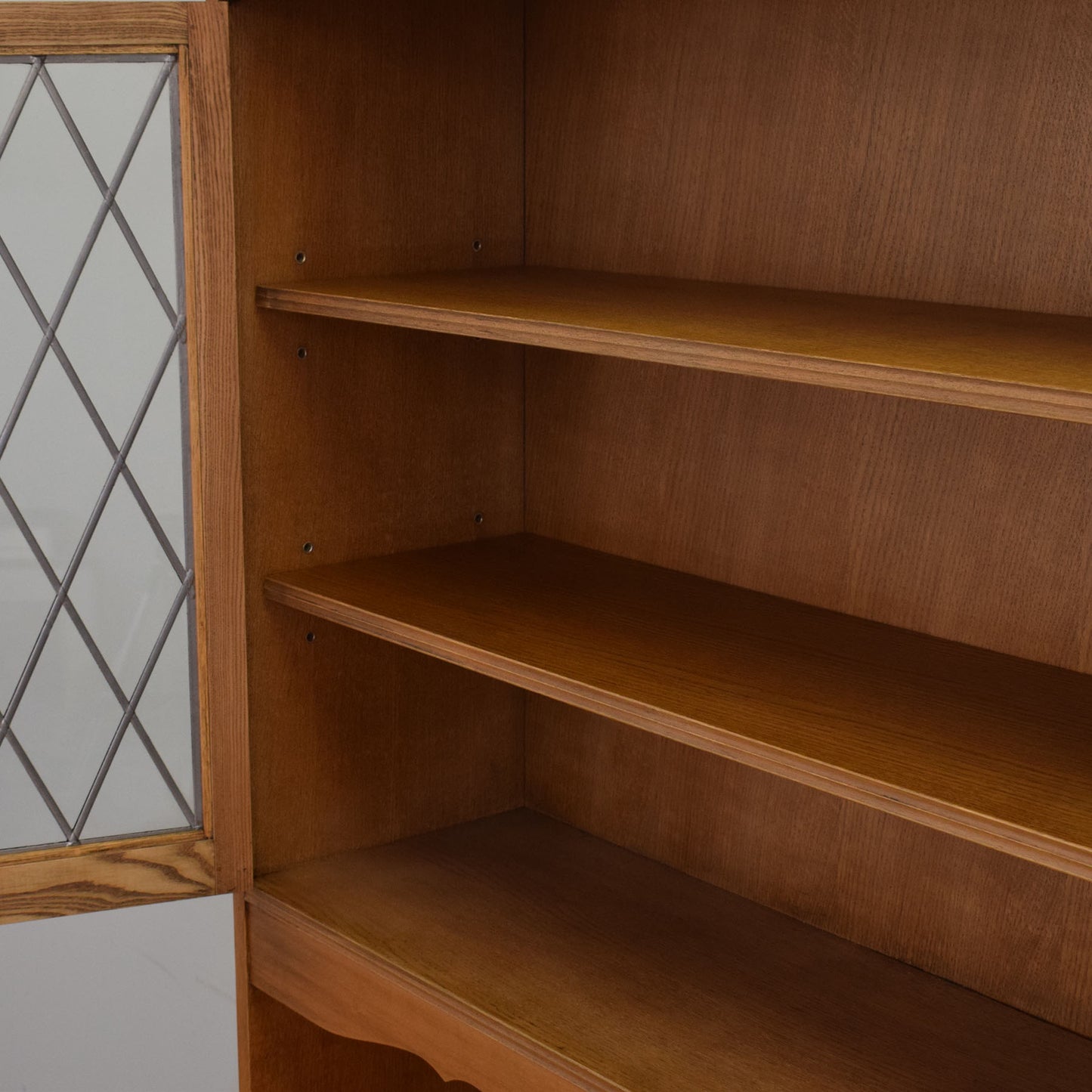 Restored Glazed Display Cabinet