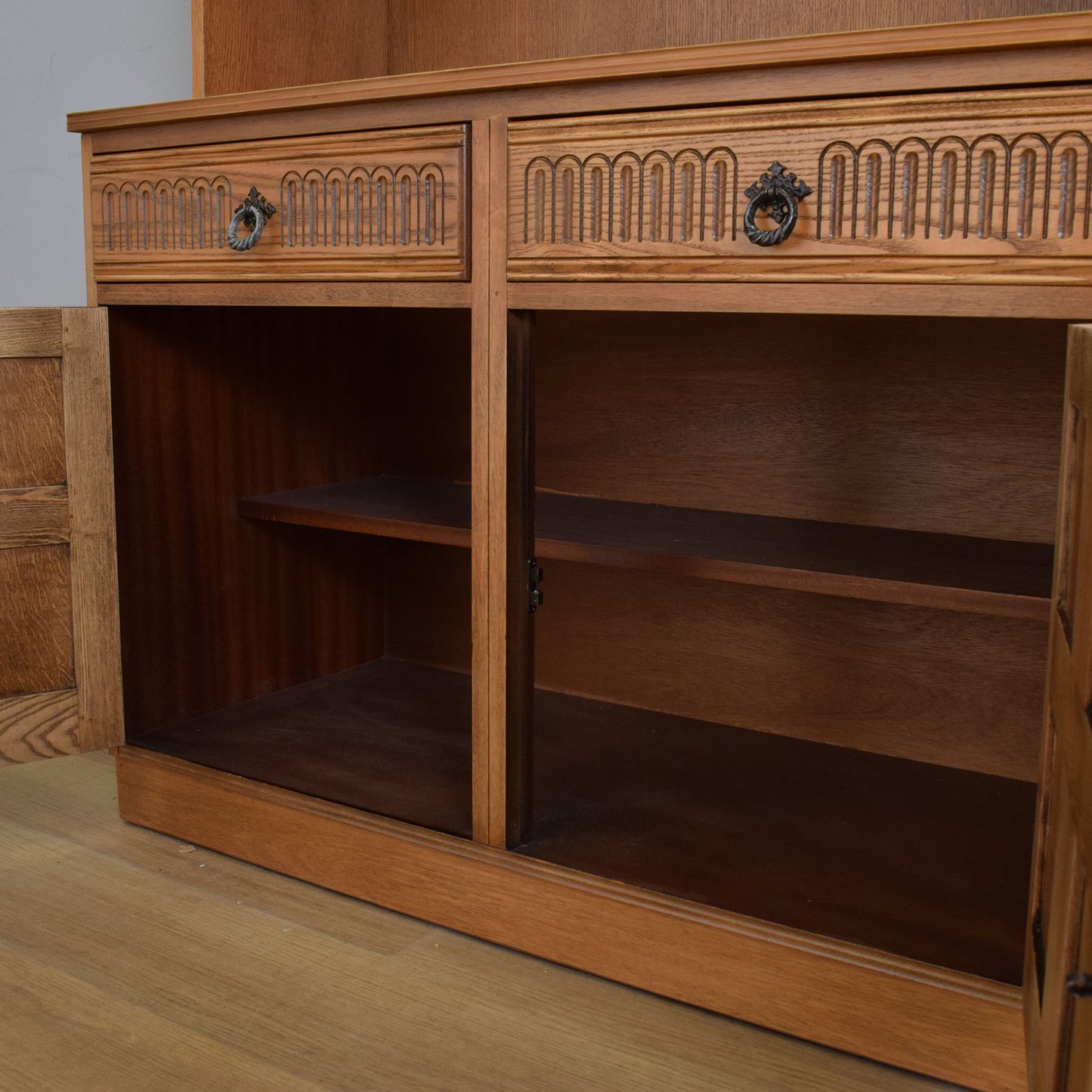 Restored Glazed Display Cabinet