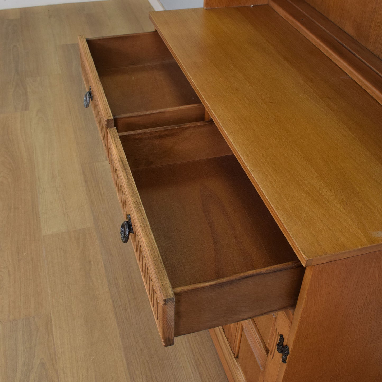 Restored Glazed Display Cabinet
