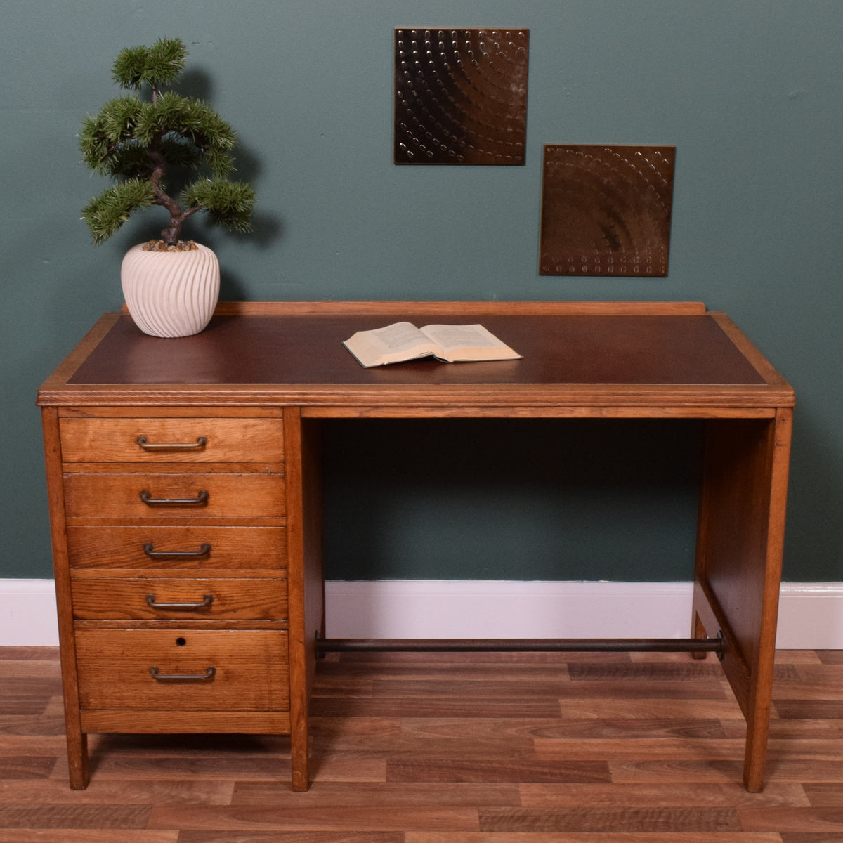 Restored Oak Desk