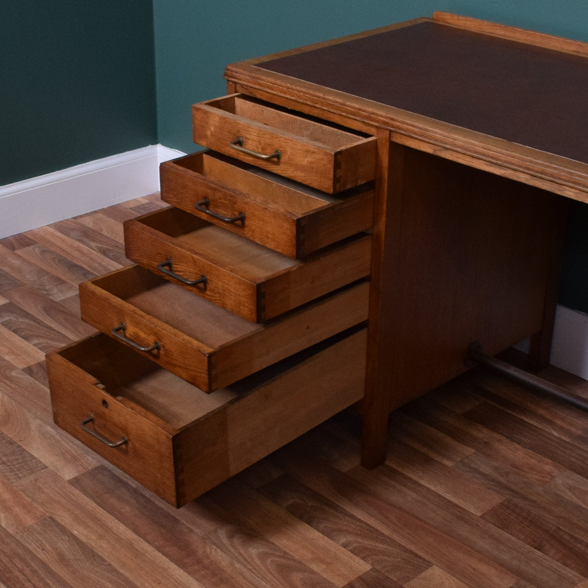 Restored Oak Desk