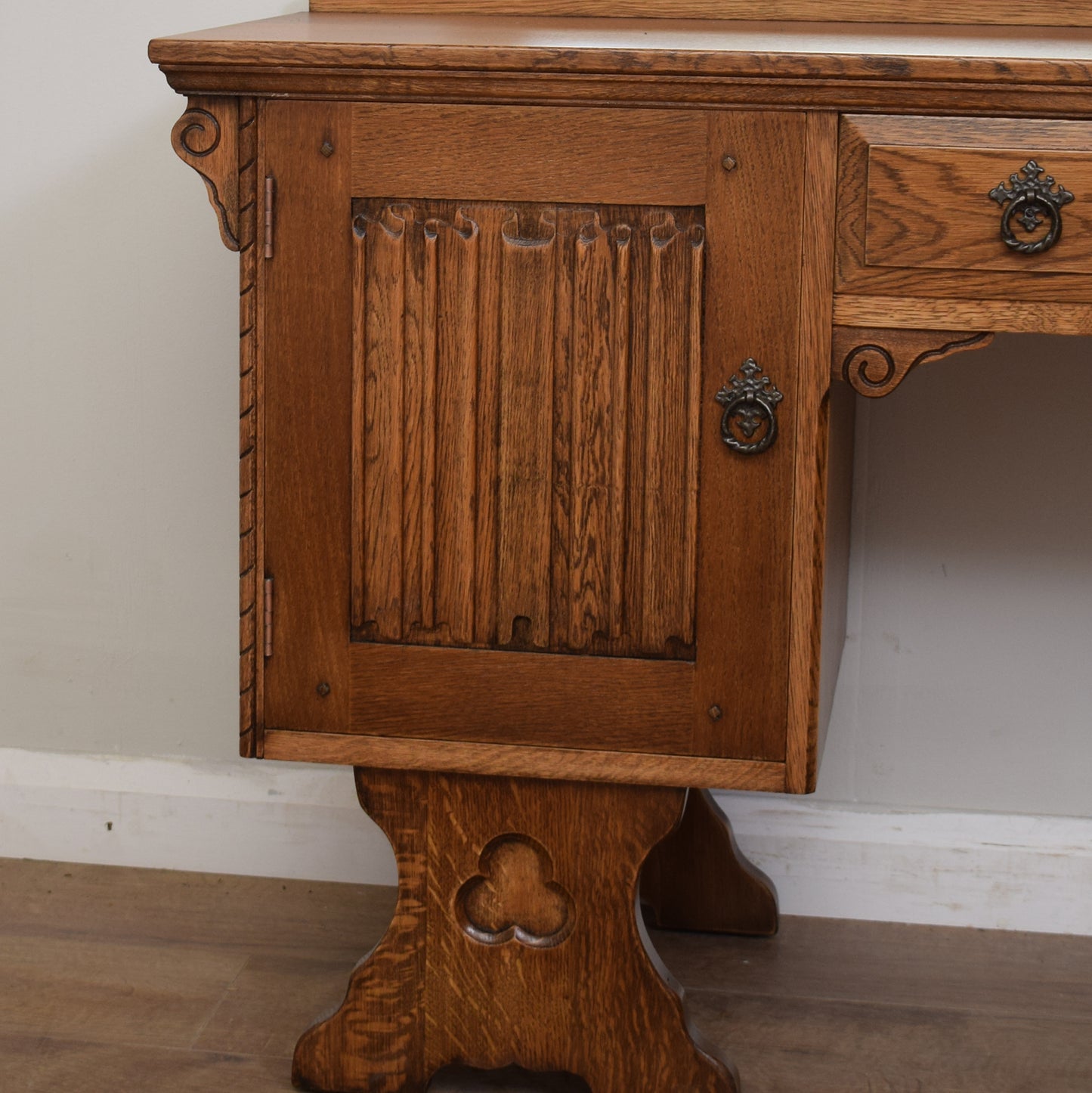 Restored Oak Dressing Table