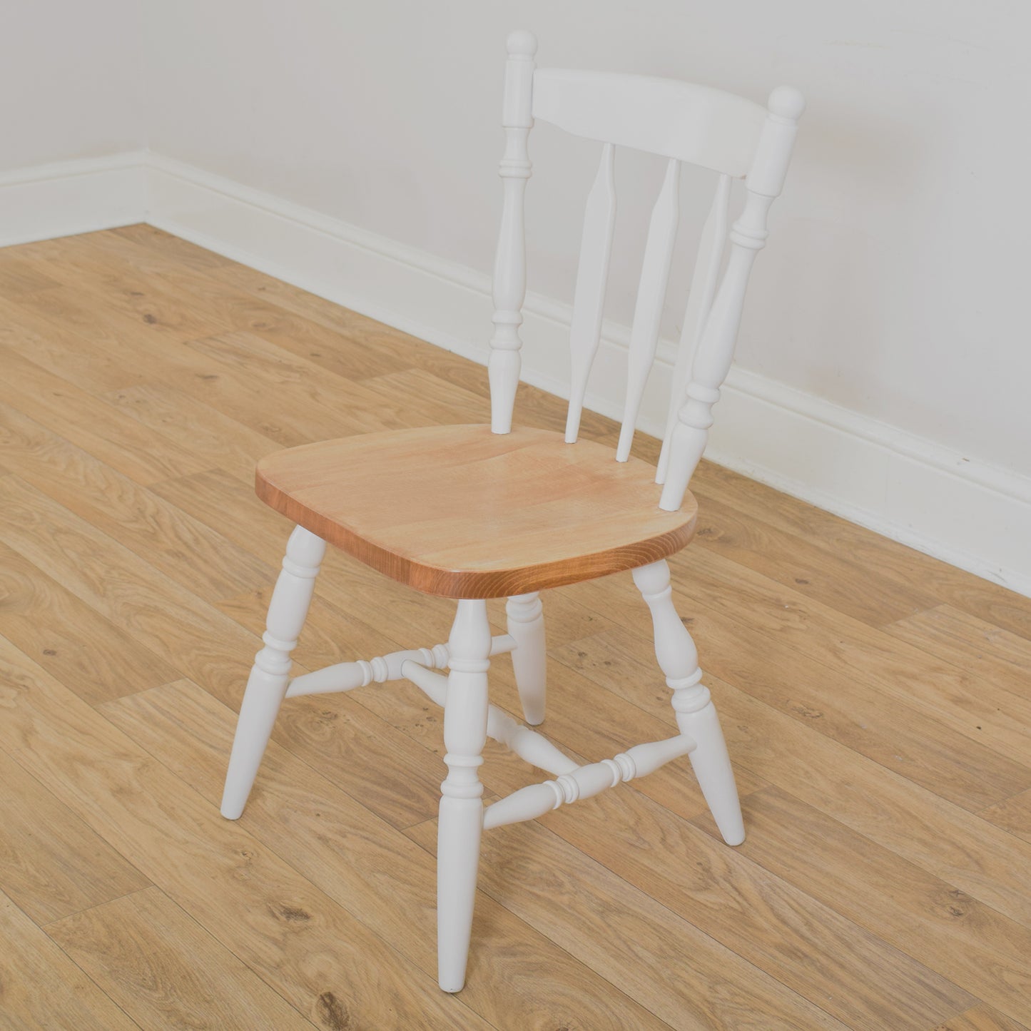 Painted Table And Four Chairs