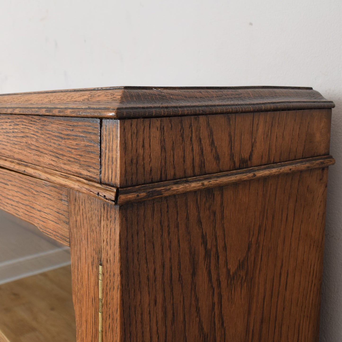 Glazed Oak Display Cabinet