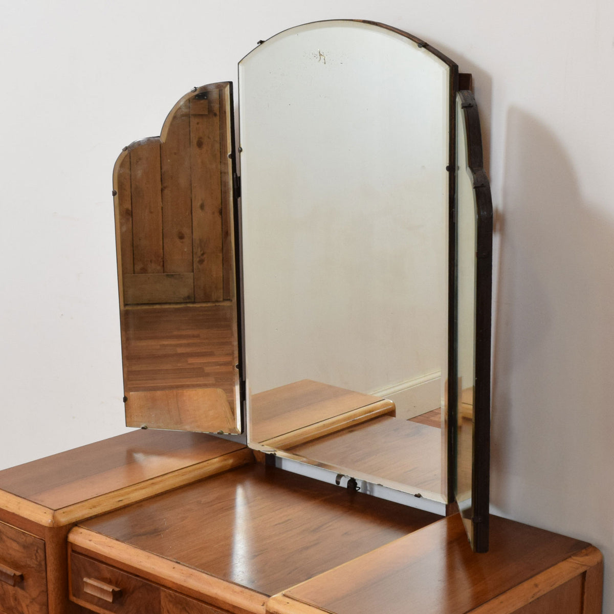 Restored Walnut Dressing Table