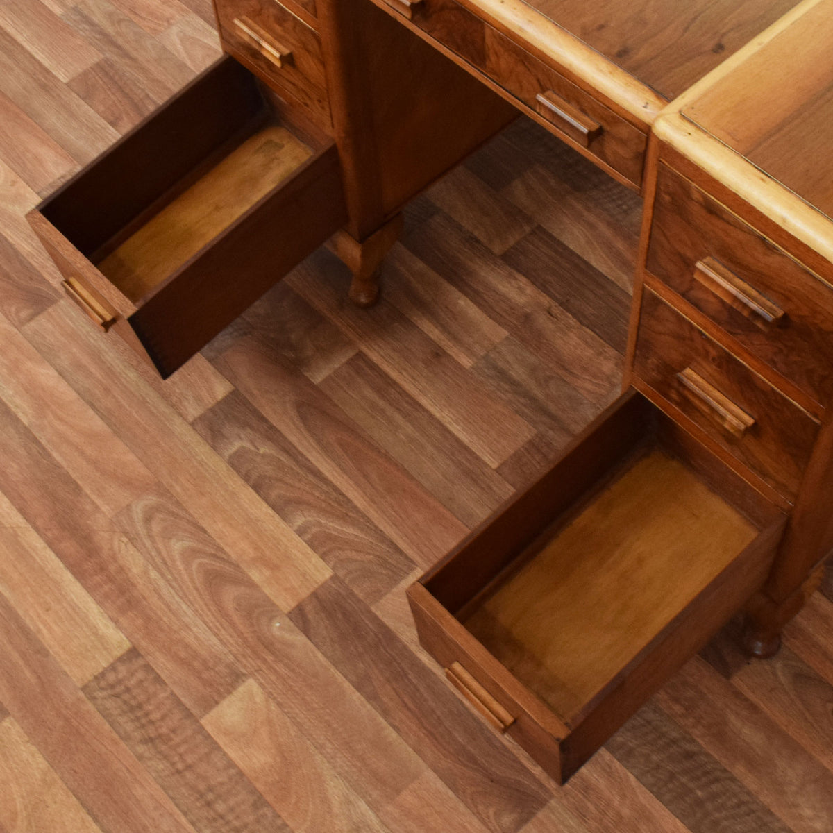Restored Walnut Dressing Table