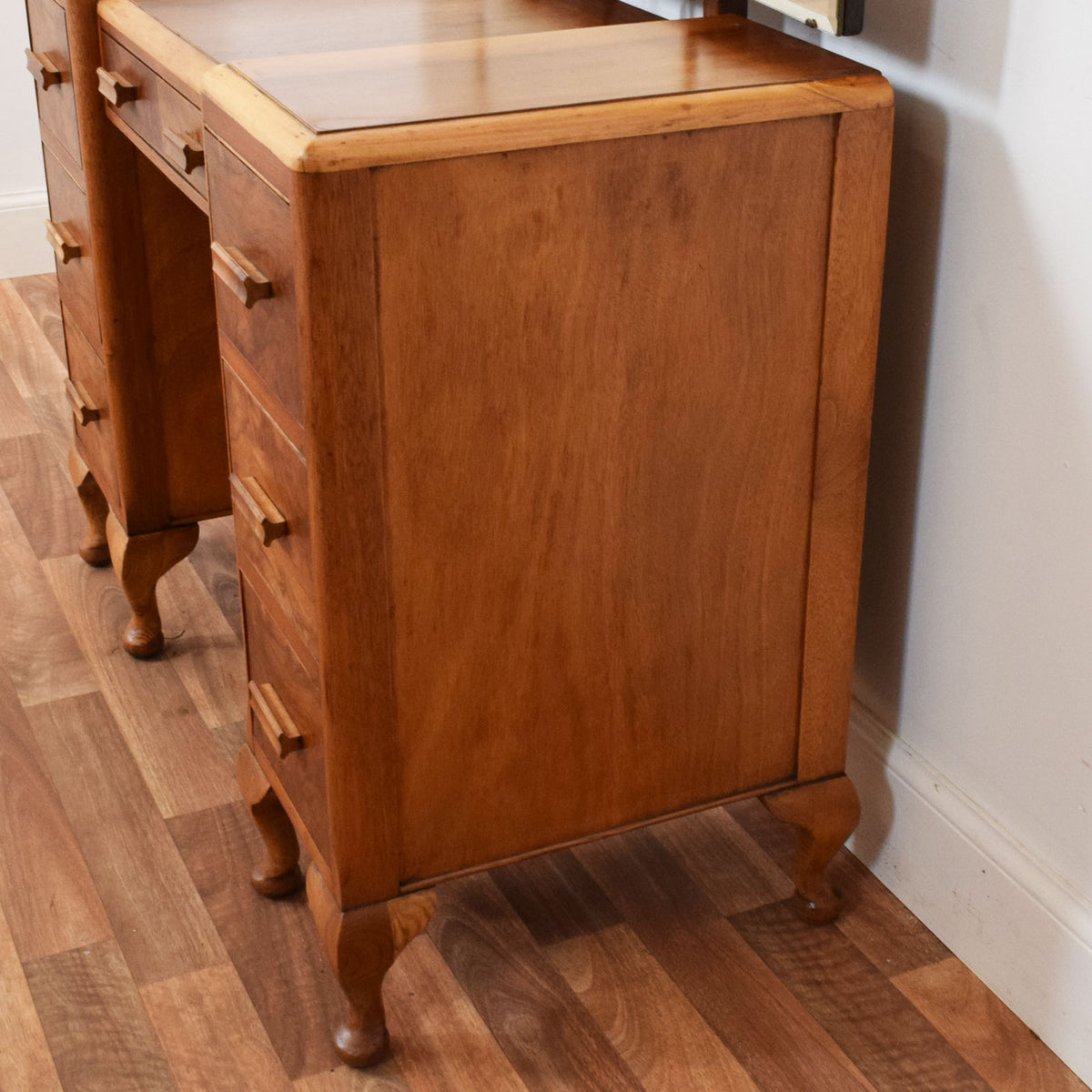 Restored Walnut Dressing Table