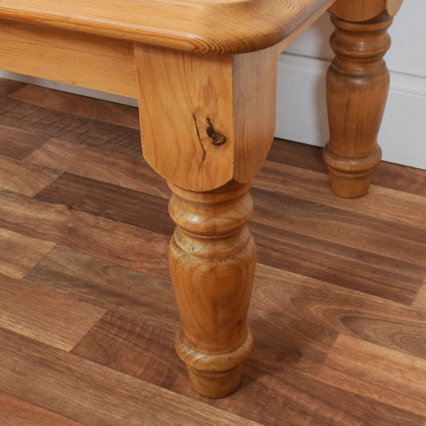 Rustic Pine Coffee Table