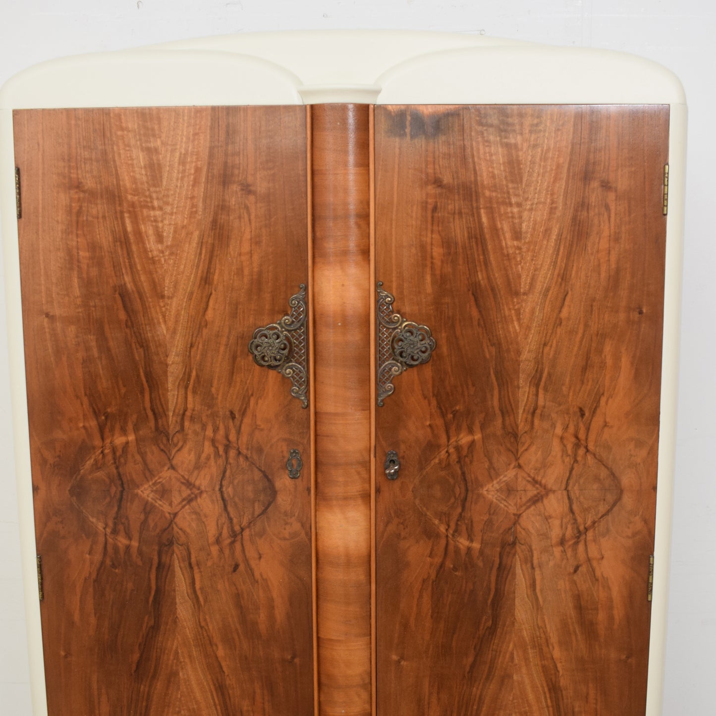 Painted Art-Deco Wardrobe