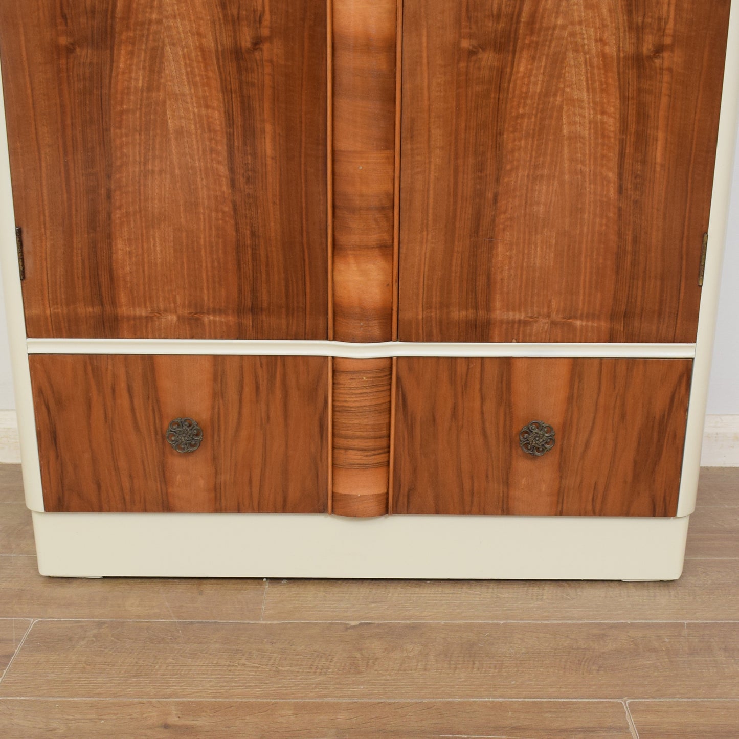 Painted Art-Deco Wardrobe