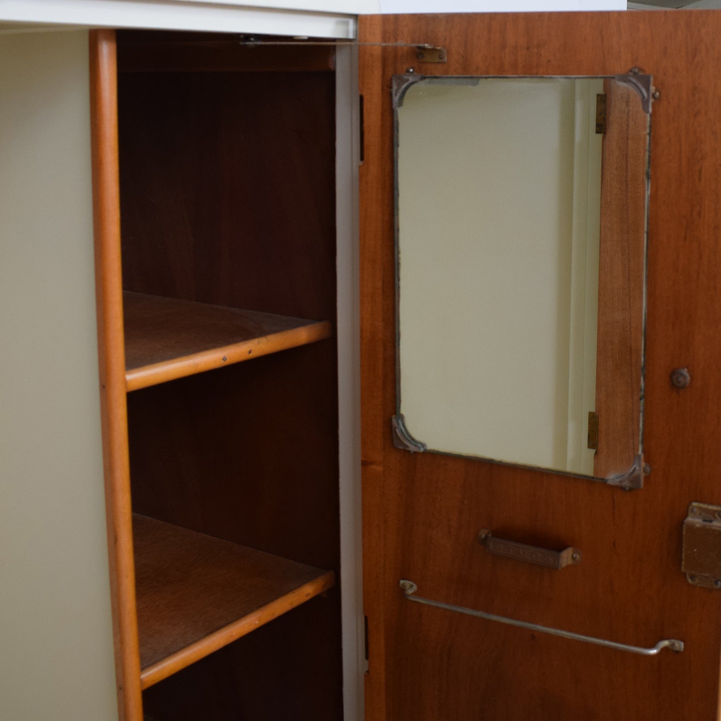Painted Art-Deco Wardrobe