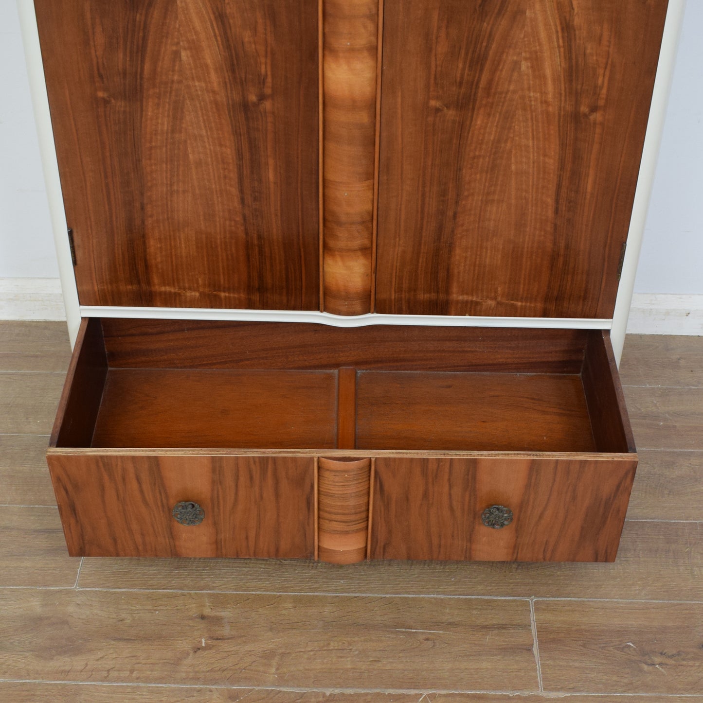 Painted Art-Deco Wardrobe