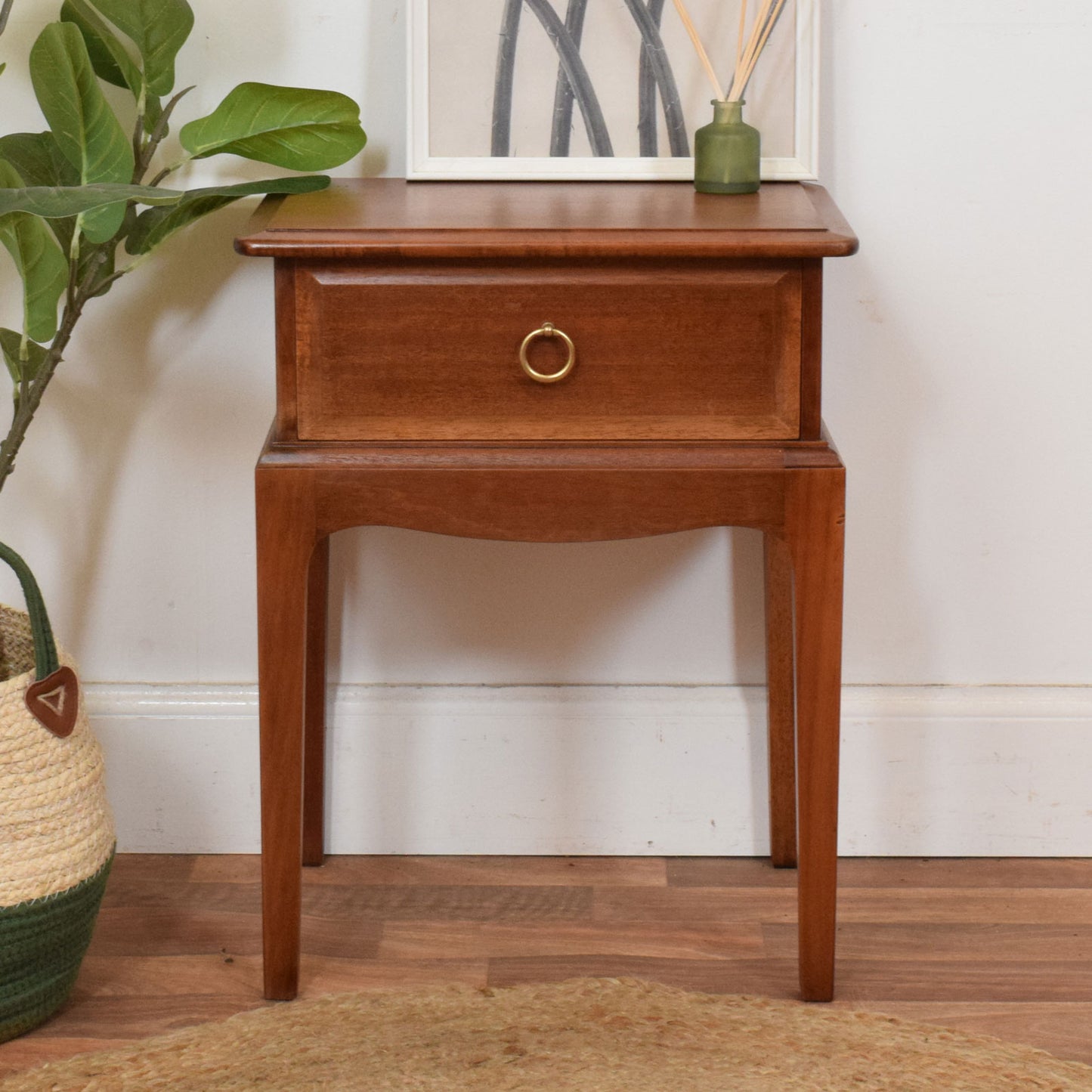 Restored Stag Side Table