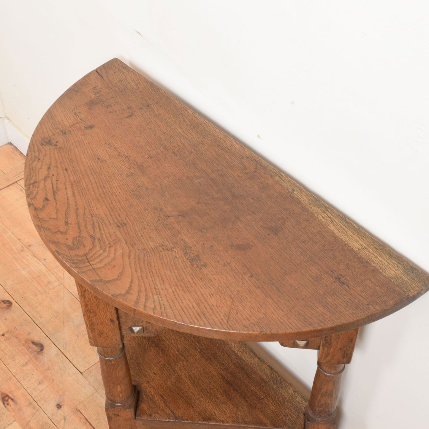 Carved Oak Hall Table