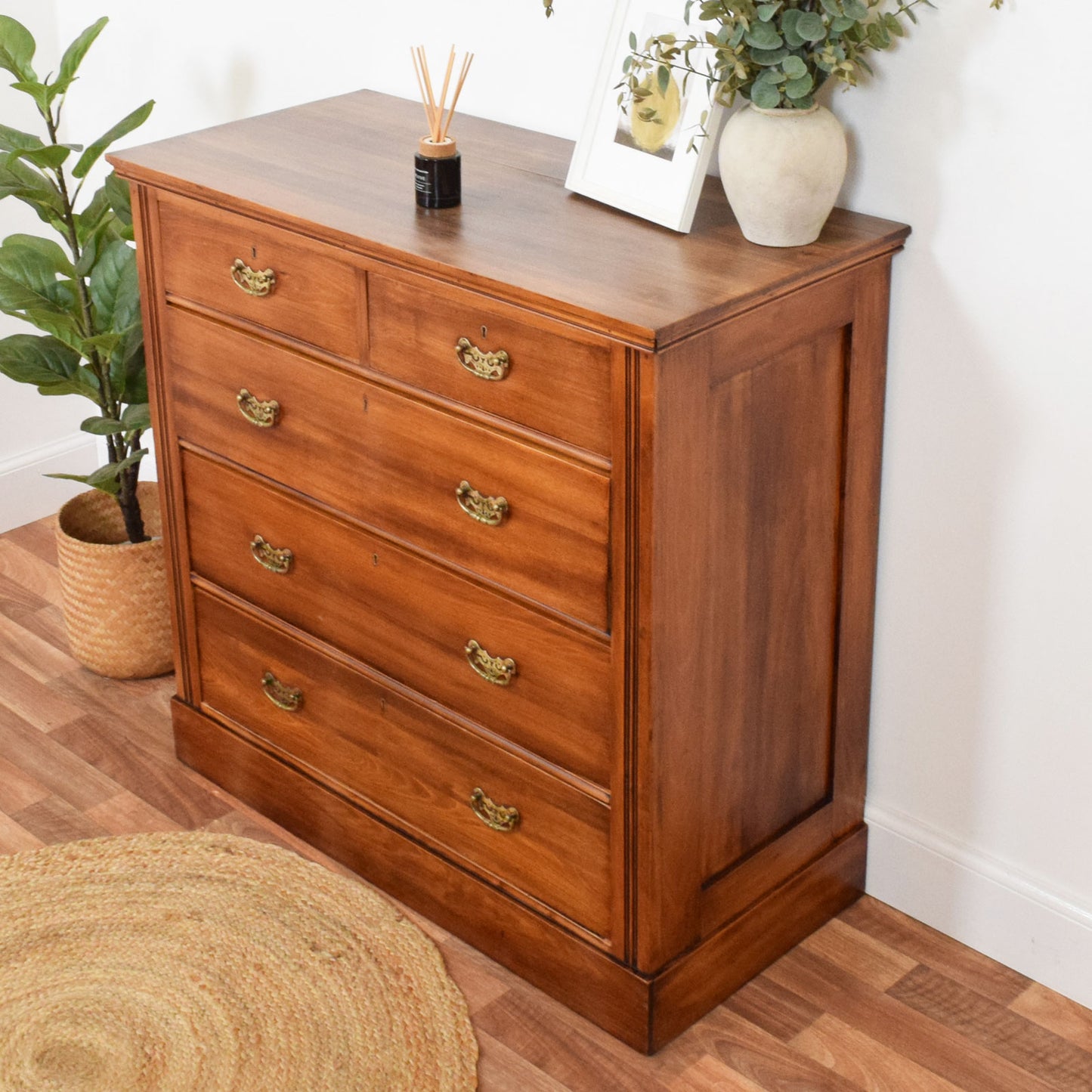 Restored Mahogany Chest of Drawers