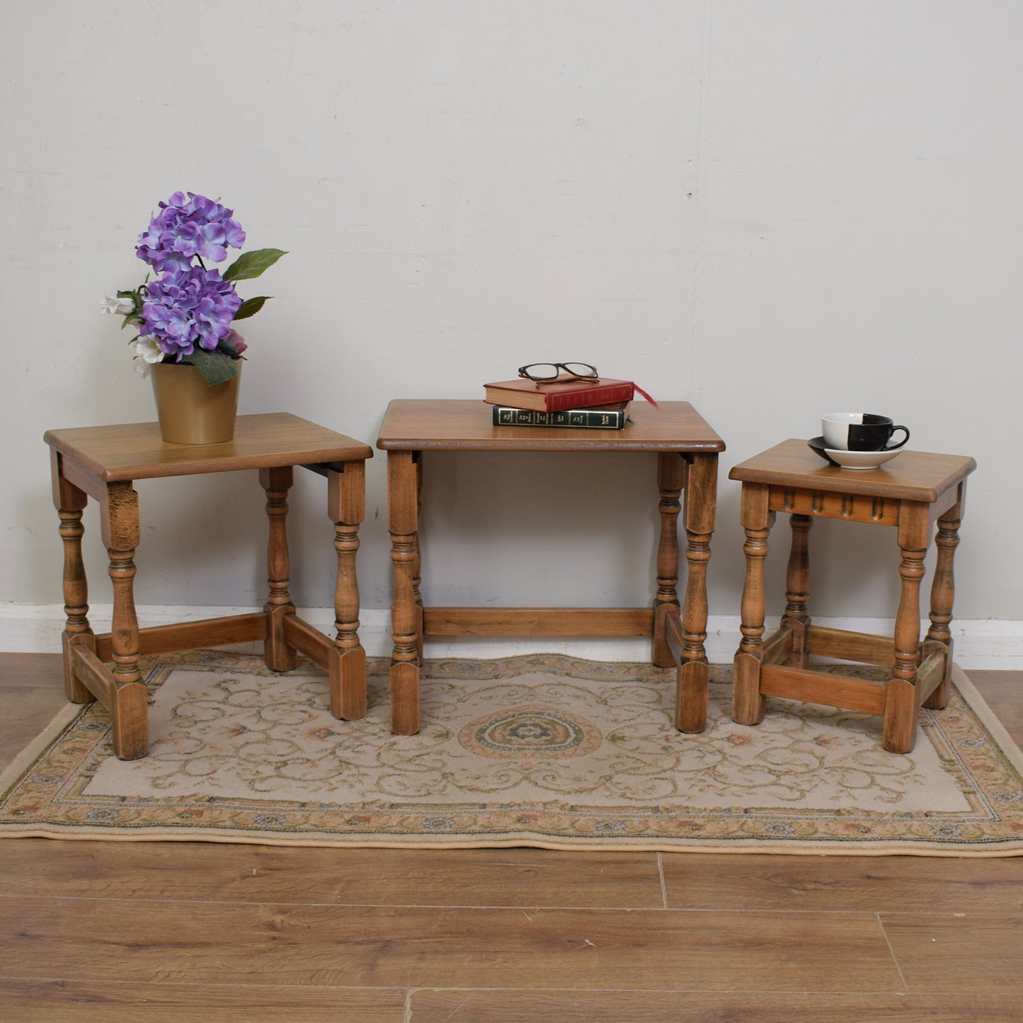 Oak Nest of Tables