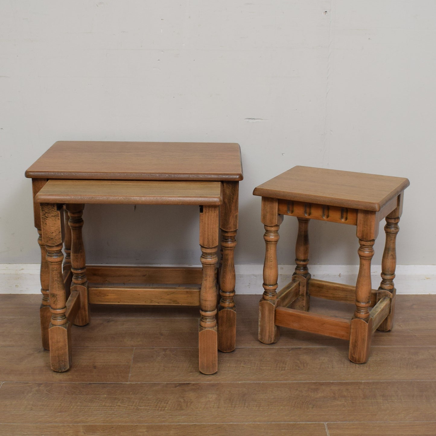 Oak Nest of Tables