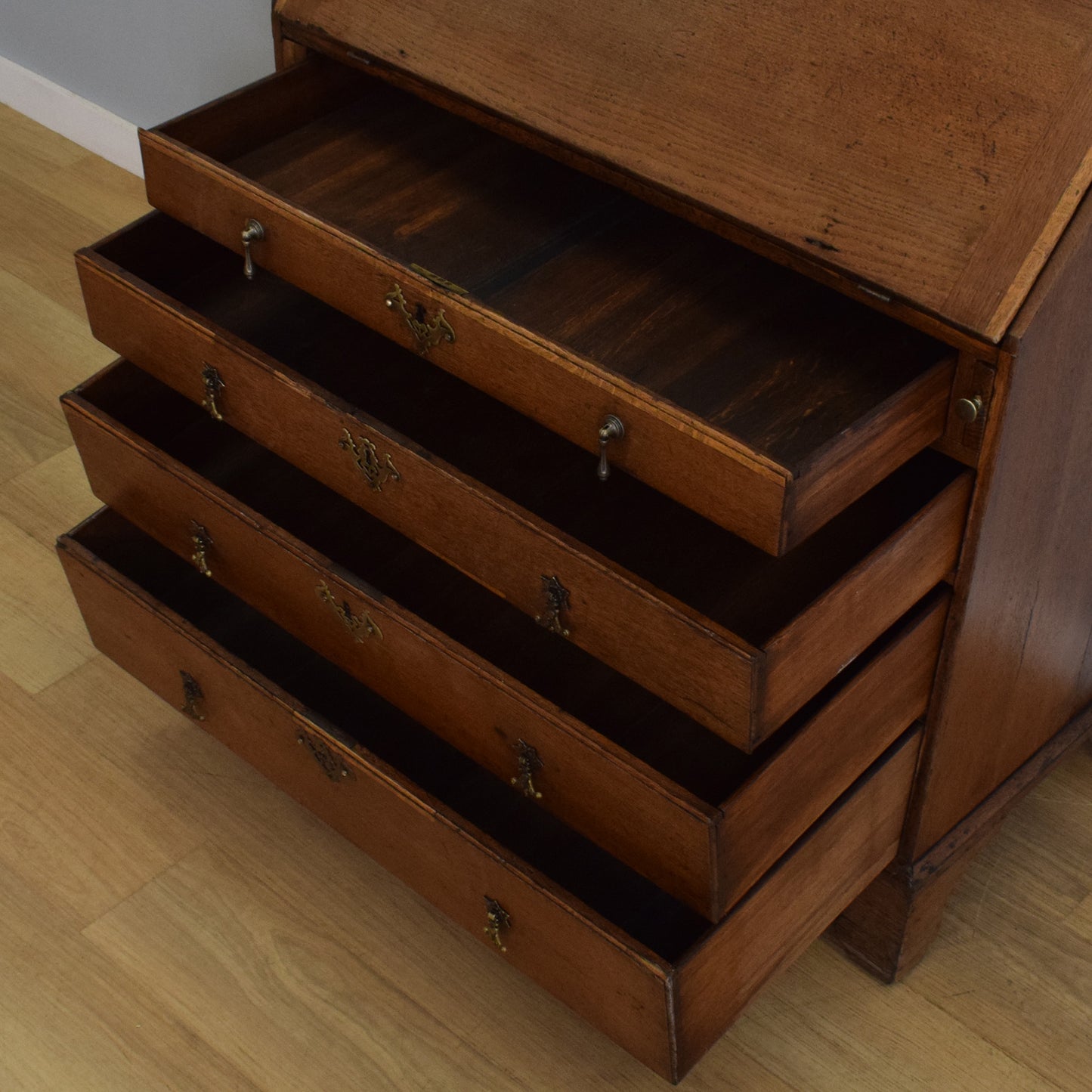 Georgian Oak Bureau