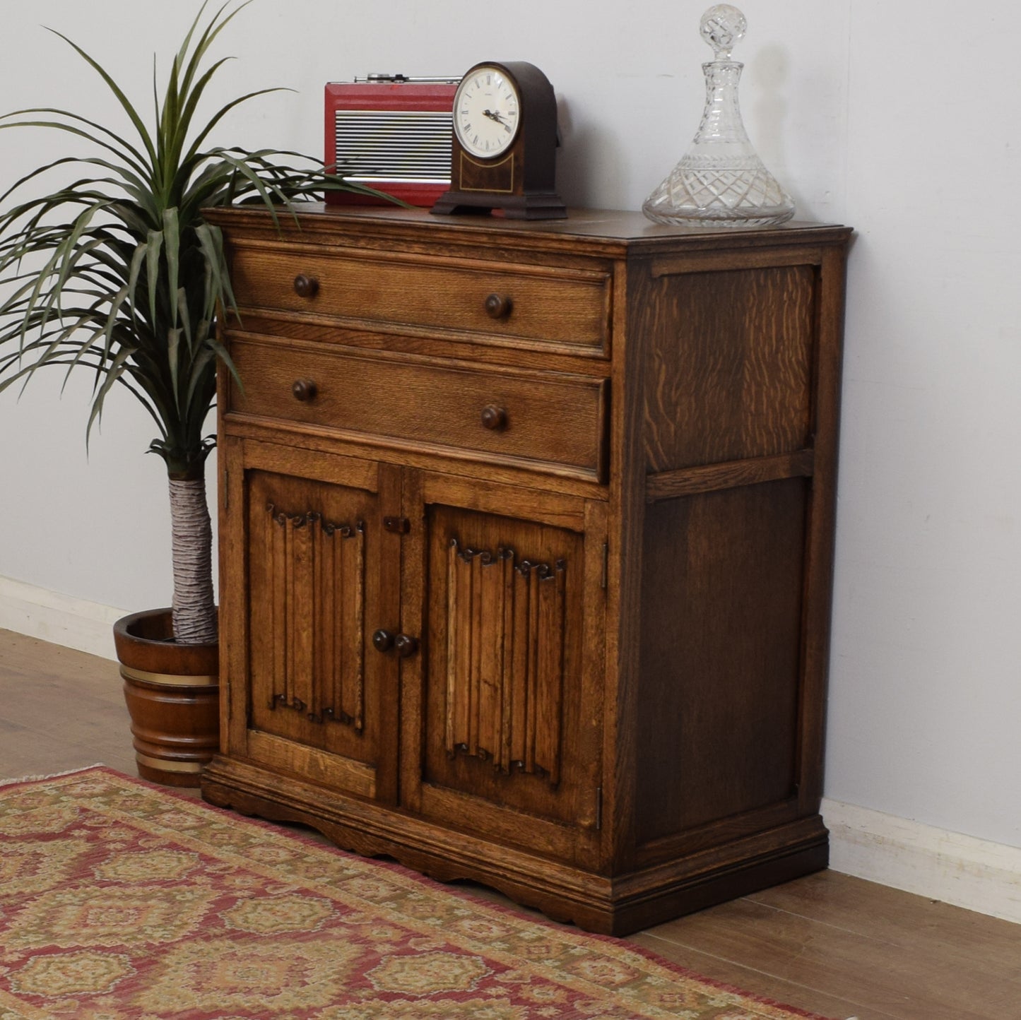 Restored Oak Cabinet