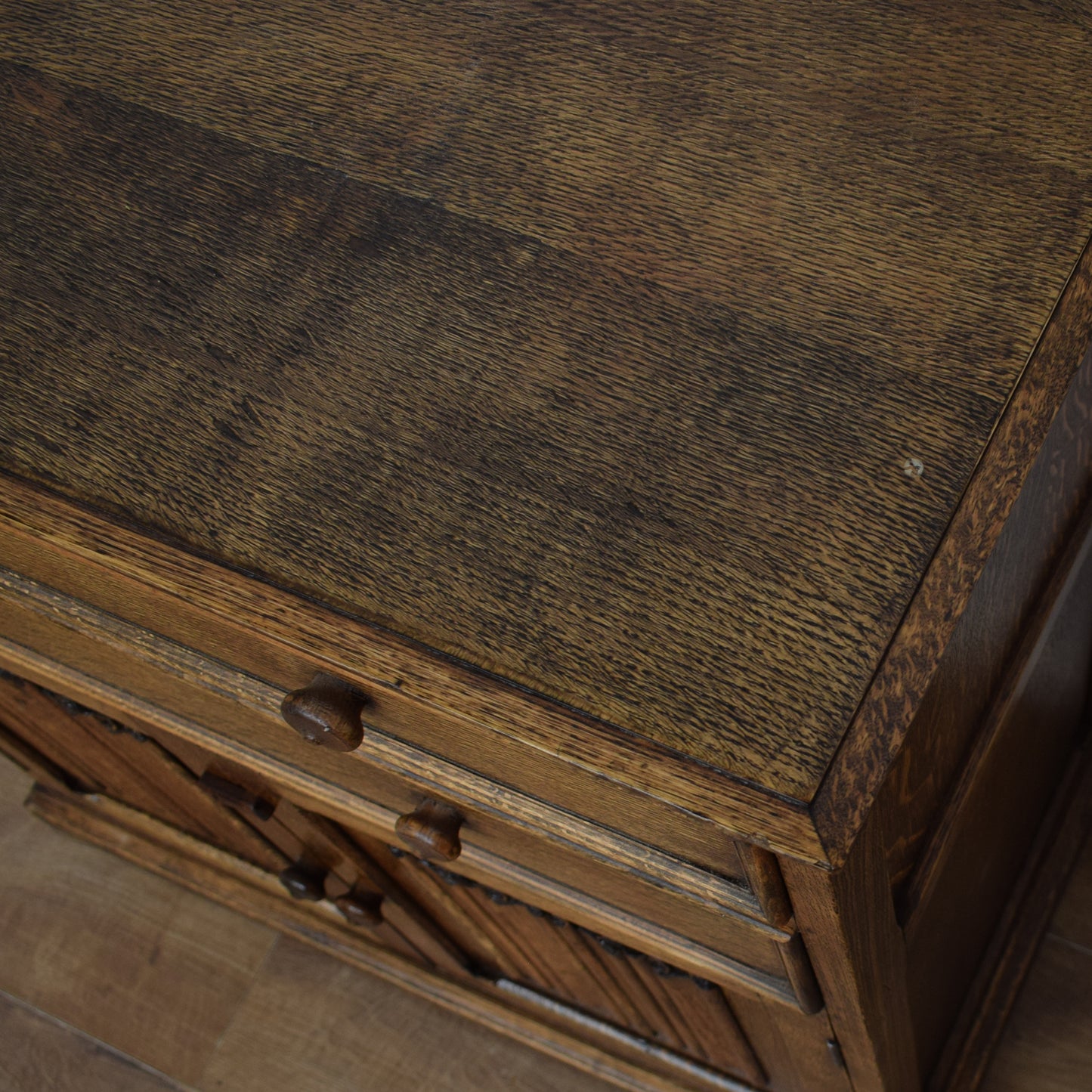 Restored Oak Cabinet