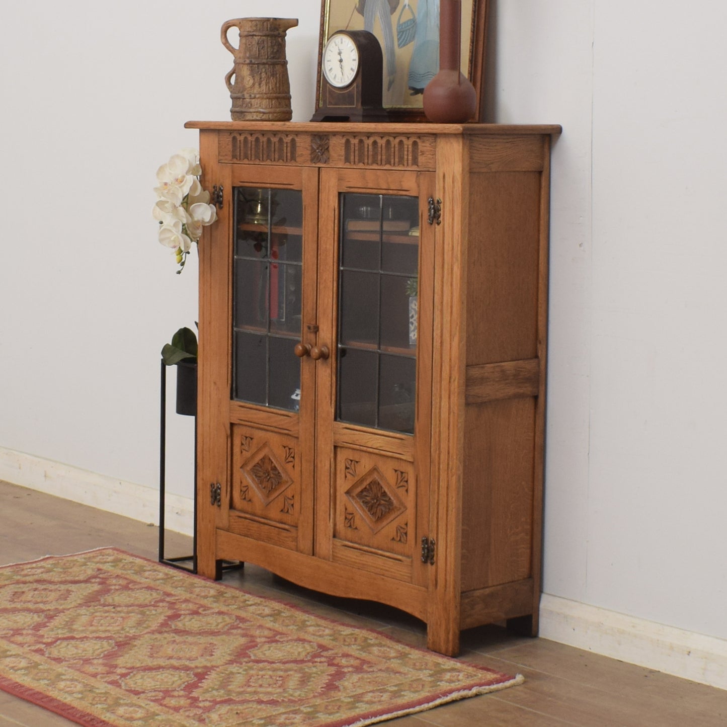 Restored Glazed Bookcase