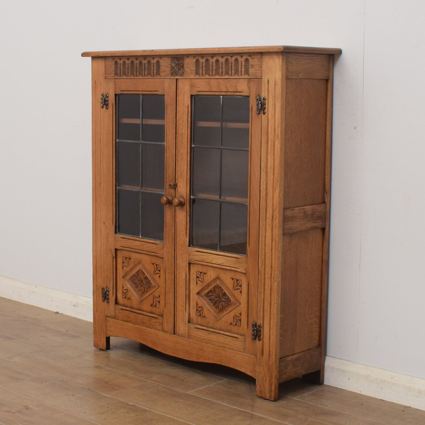 Restored Glazed Bookcase