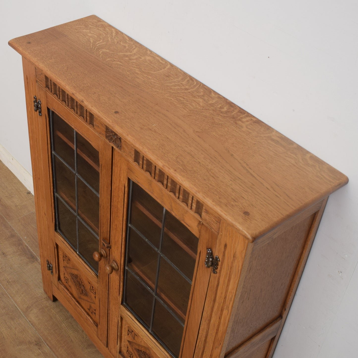 Restored Glazed Bookcase
