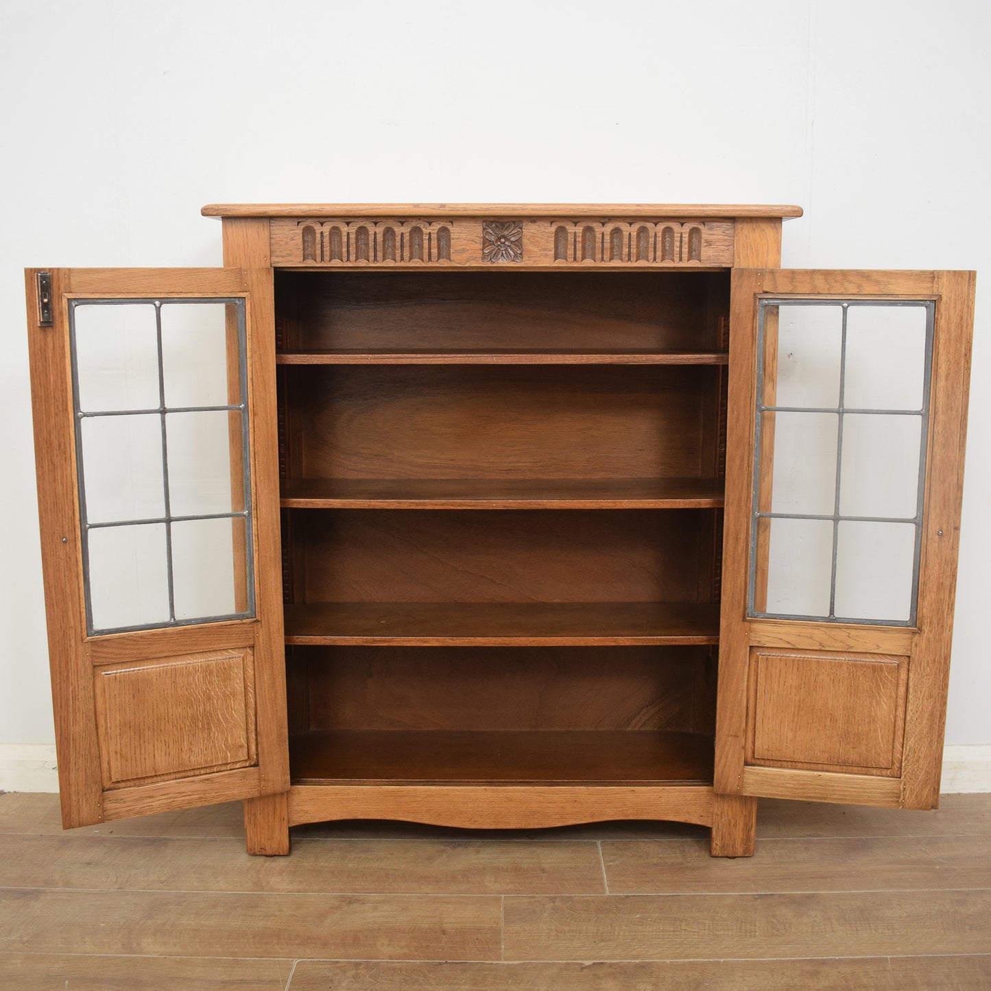 Restored Glazed Bookcase