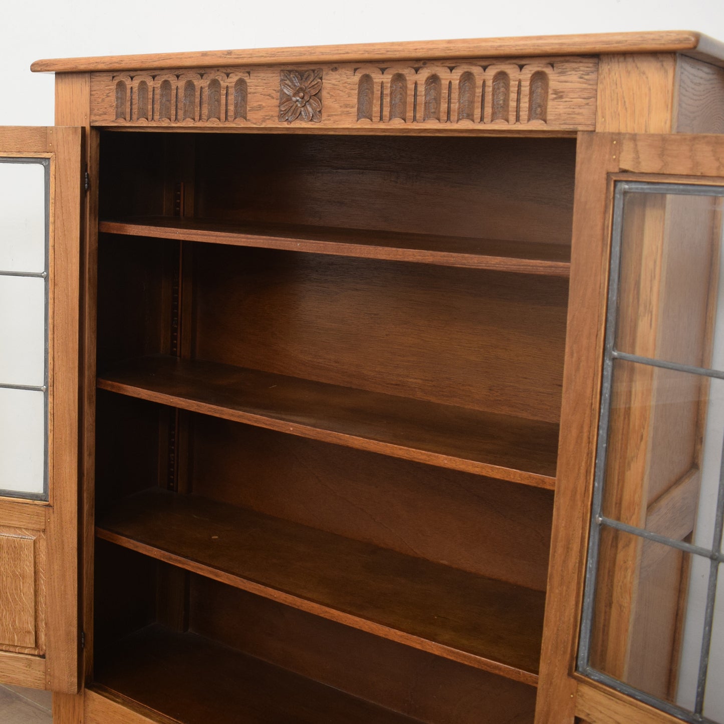 Restored Glazed Bookcase